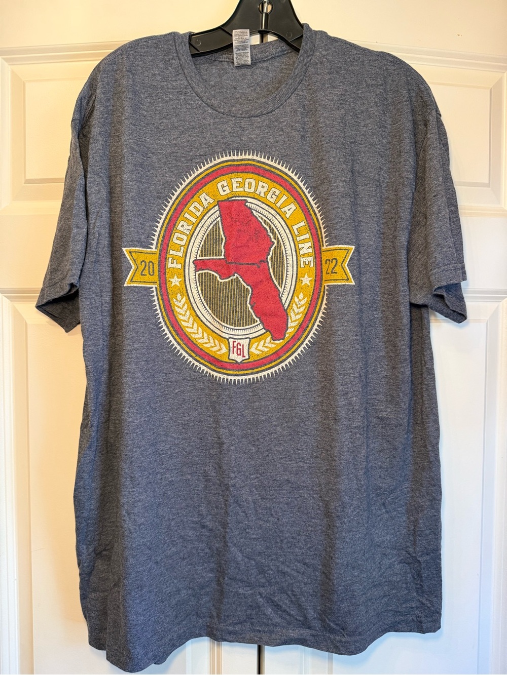 Florida Georgia Line Band Graphic Tee - Heather Blue